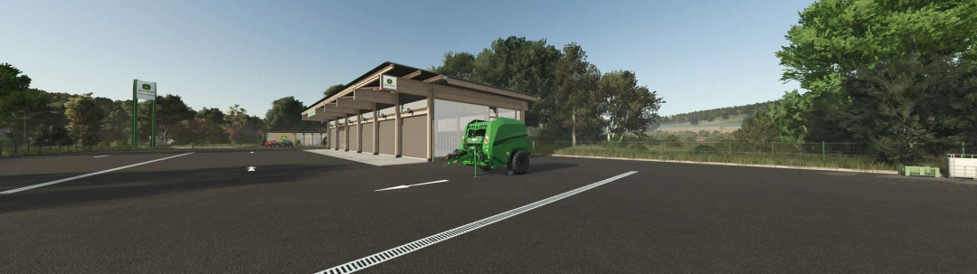 John Deere baler V452R in multicolor v1.0