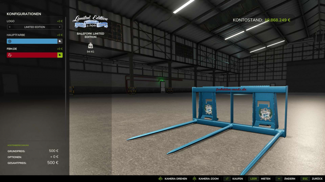 Skid Steer Loader Tools Limited Edition v1.0