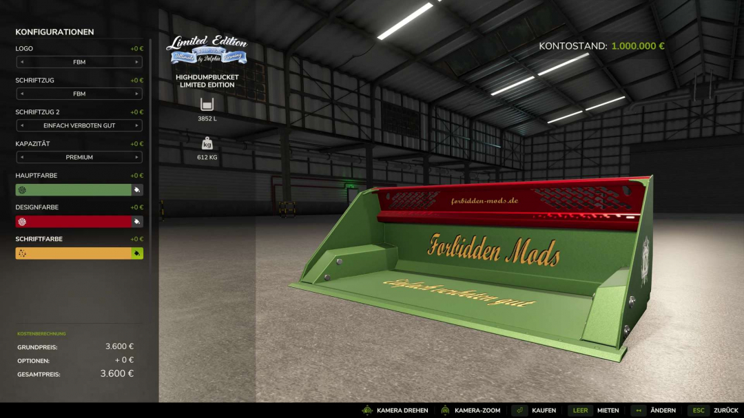 Skid Steer Loader Tools Limited Edition v1.0