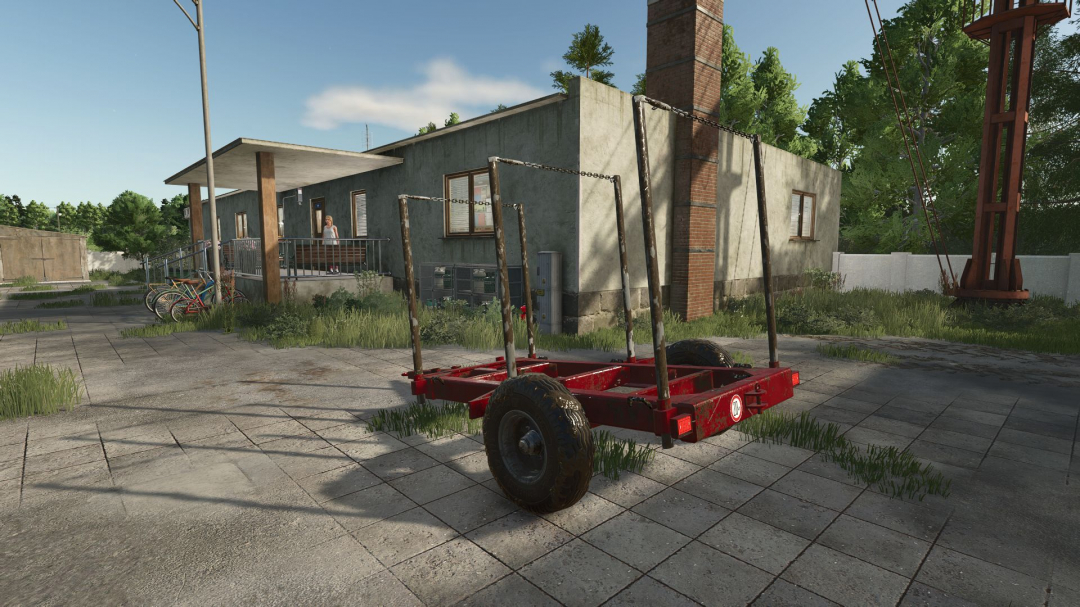 Small log transport trailer V1.0.0.1