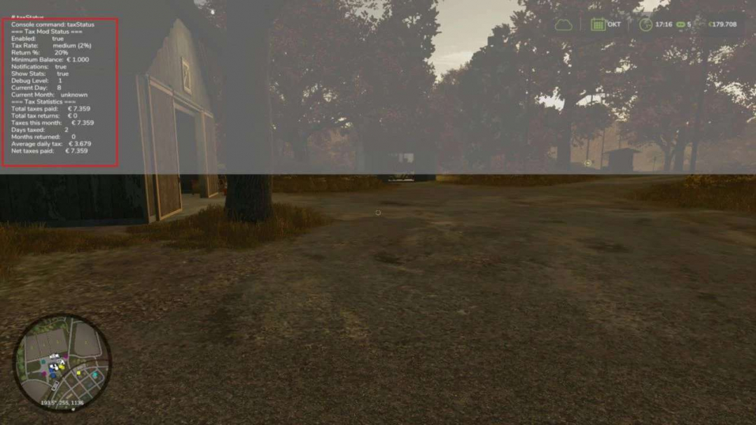 Tax Mod V1.1.4.1