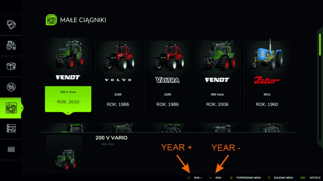 Vehicle Years System: Historical Start v1.0