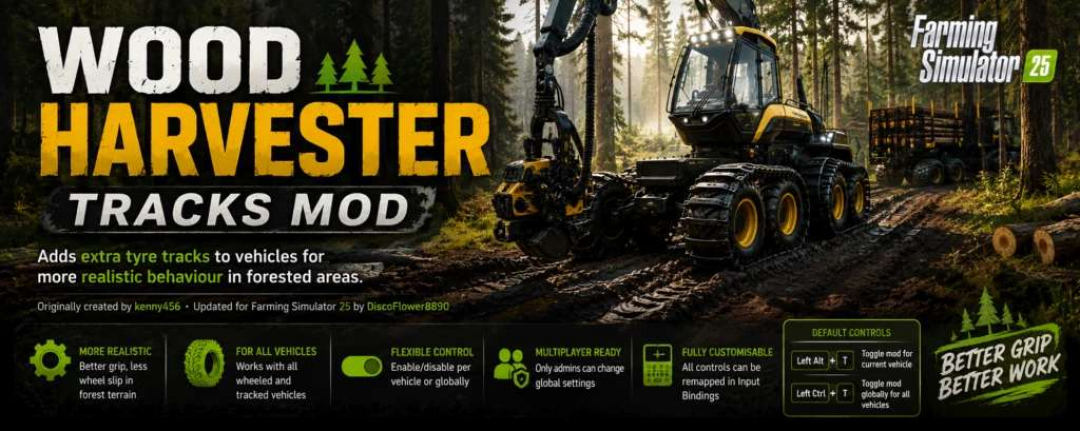 Wood Harvester Tracks V1.0.3