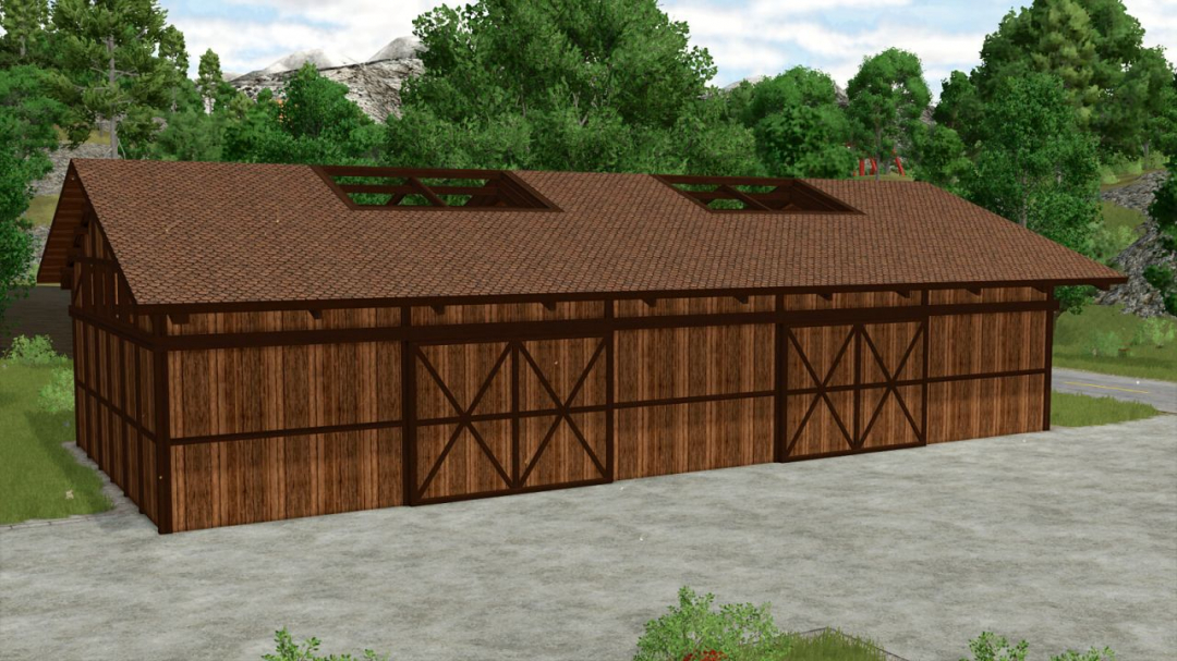Wooden Sheds Pack V1.0.0.1