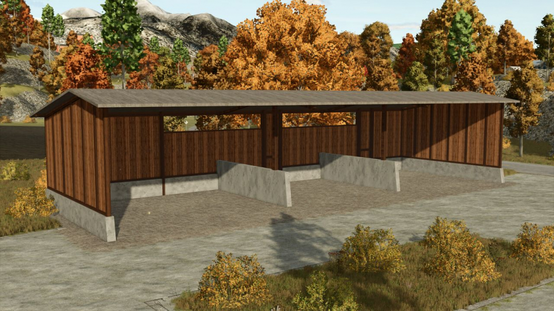 Wooden Sheds Pack V1.0.0.1