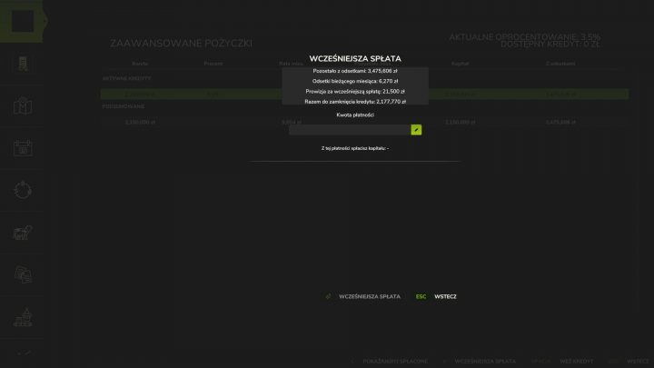 fs25-mods, Advanced Loans V1.0