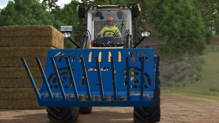 fs25-mods, Albutt Silage Bucket Rust Edition v1.0