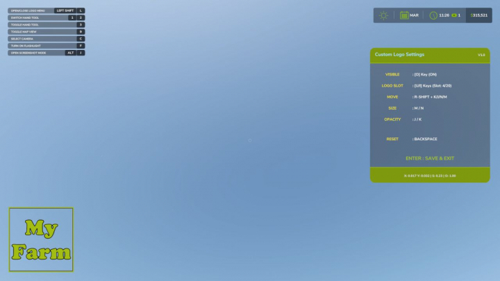 fs25-mods,  Custom Farm Logo V1.0