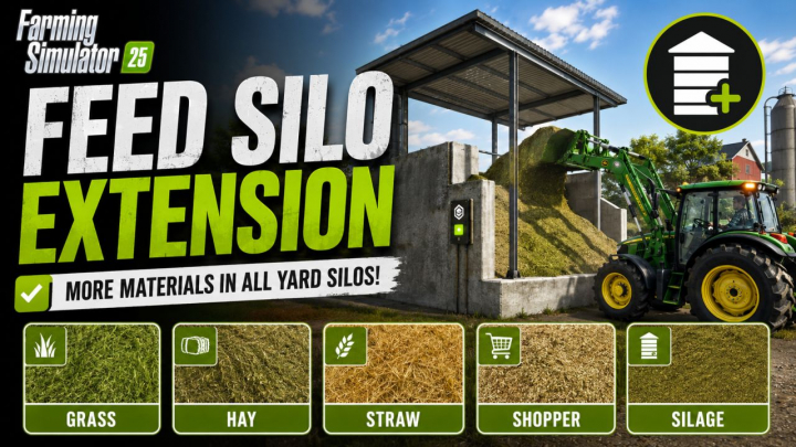 fs25-mods,  Feed silo extension V1.0