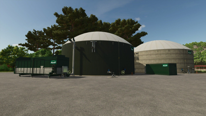 fs25-mods,  Industrial BGA methane 10MW Pack V1.0.0.2
