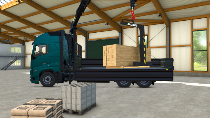 fs25-mods,  Pallet fork for crane V1.0