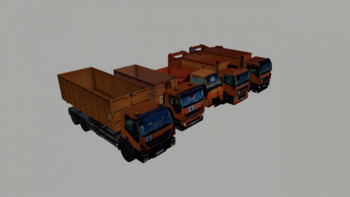 fs25-mods,  Road maintenance pack with garbage collection (Prefab) v1.0