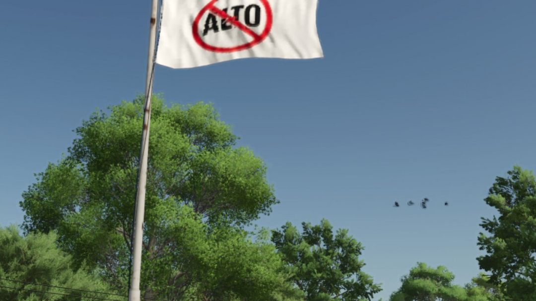 “No Alto” Placeable Flag V1.0
