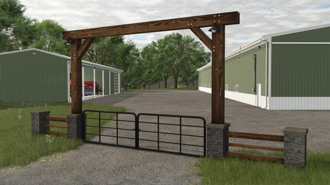 American Ranch Gate Entrance V1.0