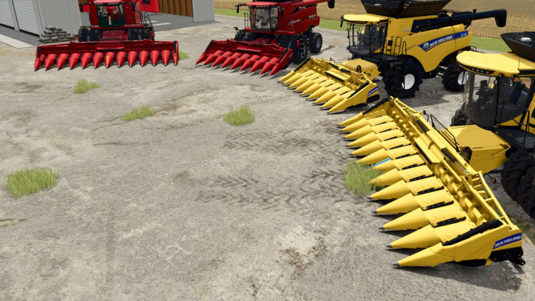 Case IH 4400F/New Holland 980CF Series Corn Heads v1.0