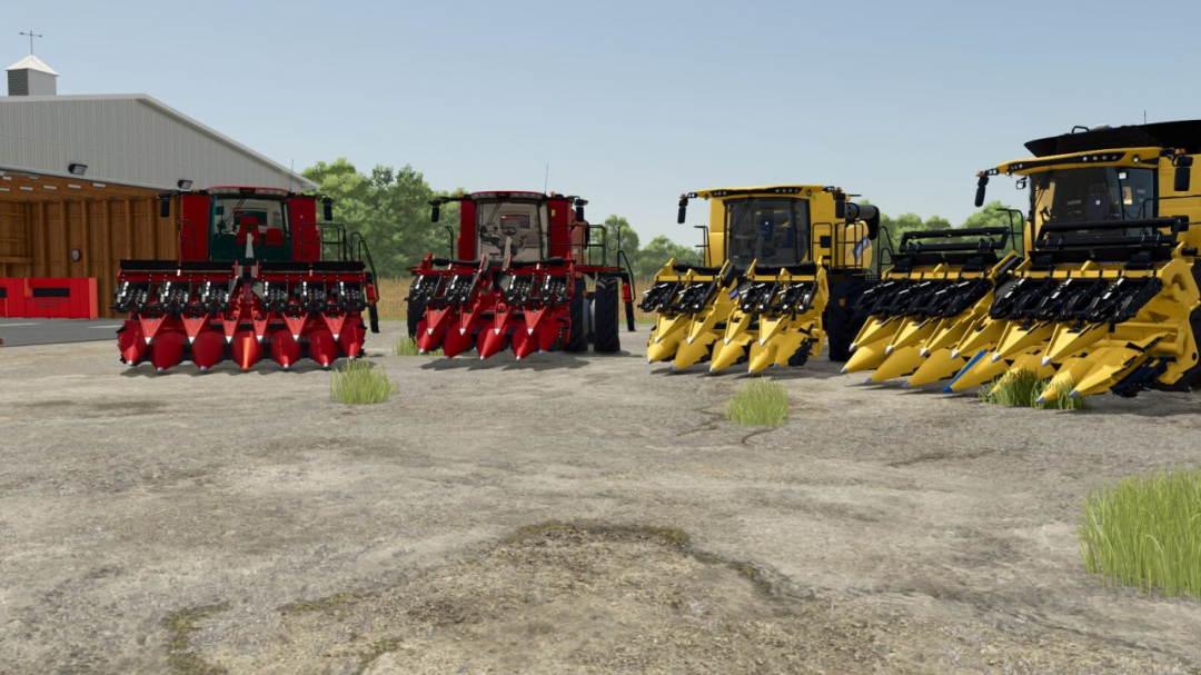 Case IH 4400F/New Holland 980CF Series Corn Heads v1.0