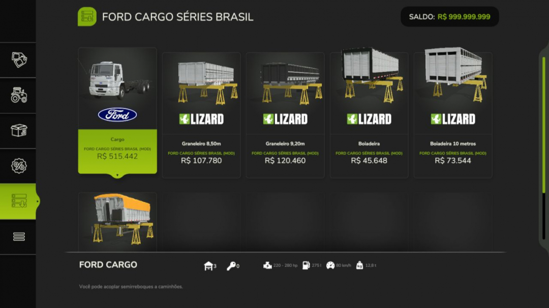 Ford Cargo Series Brazil BETA v1.0
