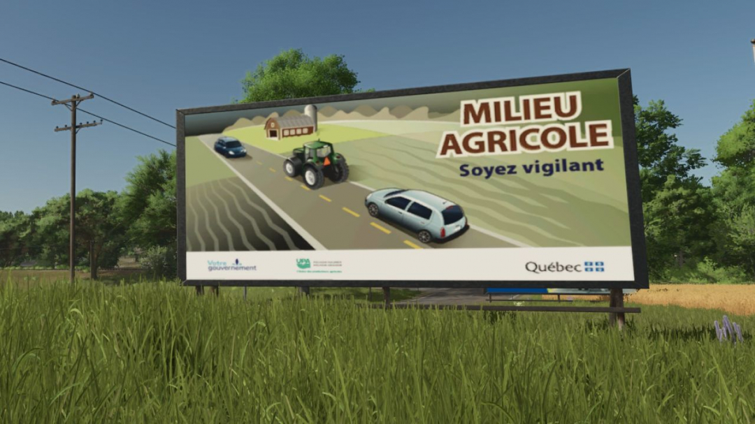 French Placeable Awareness Panel – Agricultural Environment V1.0