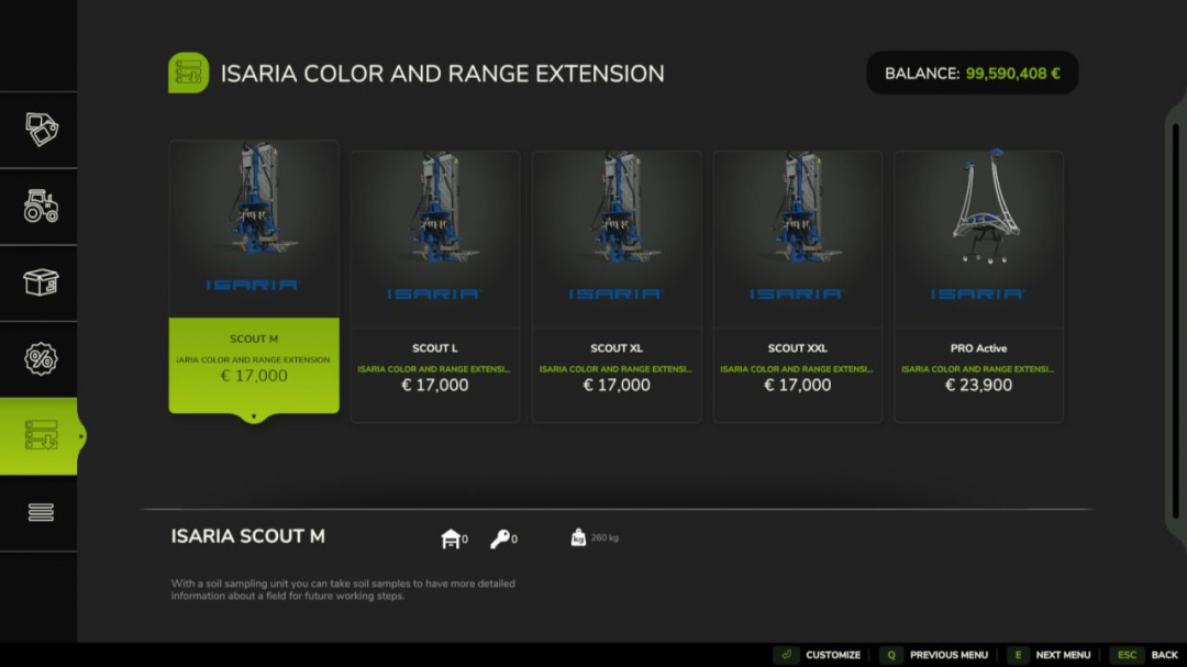 ISARIA Color And Range Extension V1.1.0.1