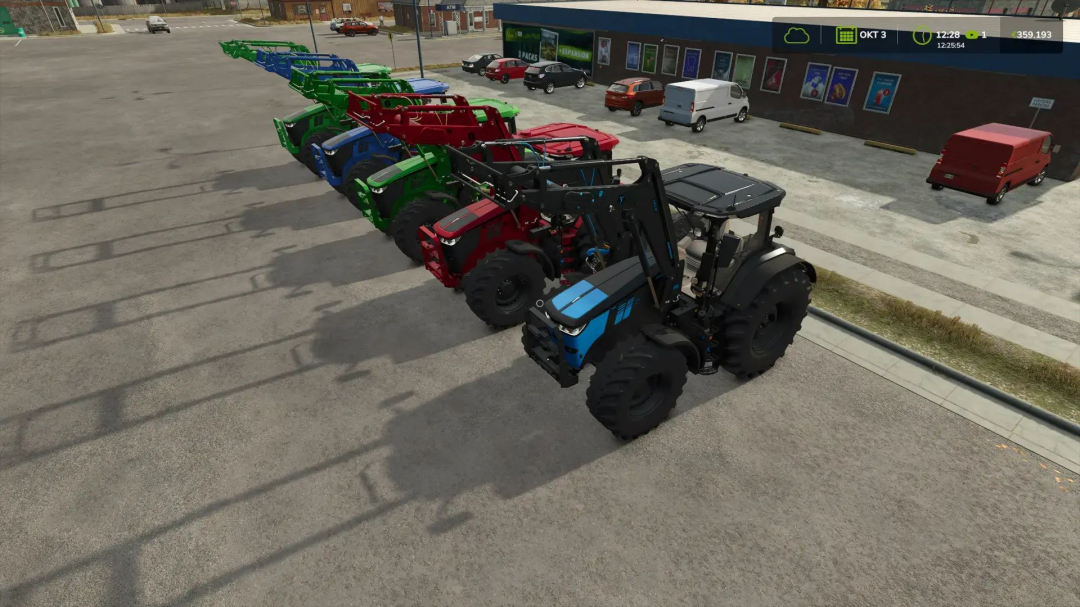 John Deere 7R with front loader V1.0.0.8