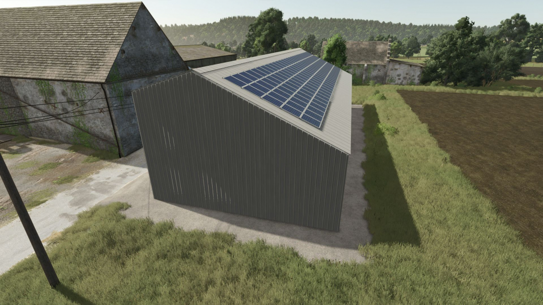 Metal agricultural shed V1.0
