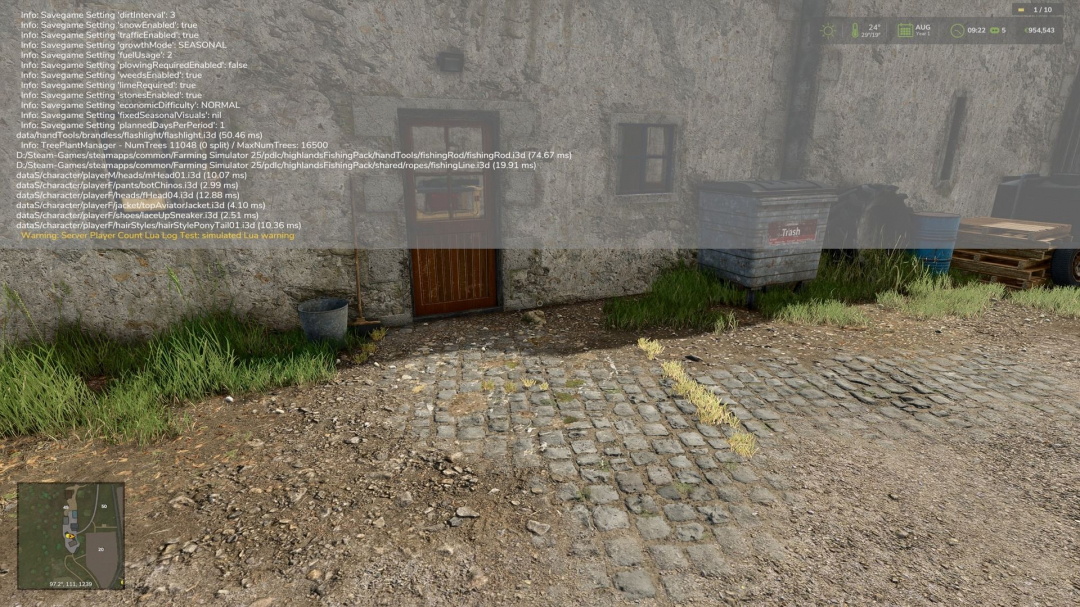 Number of players on servers V1.0