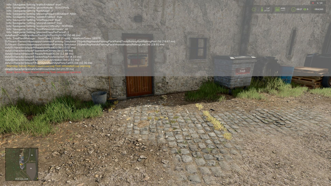Number of players on servers V1.0