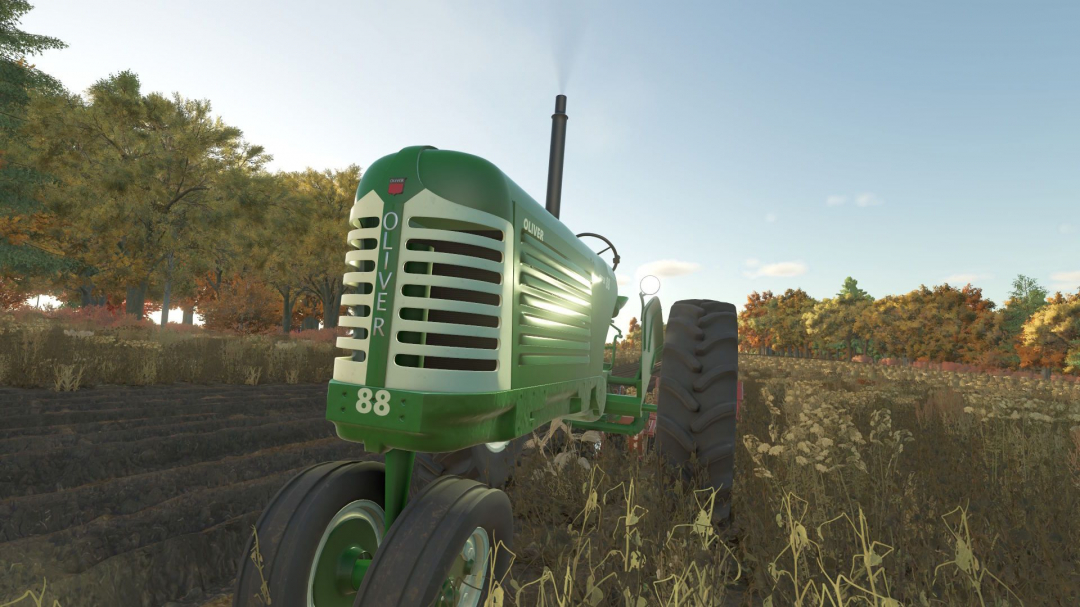 Oliver Super 88 Row-Crop Tractor V1.0