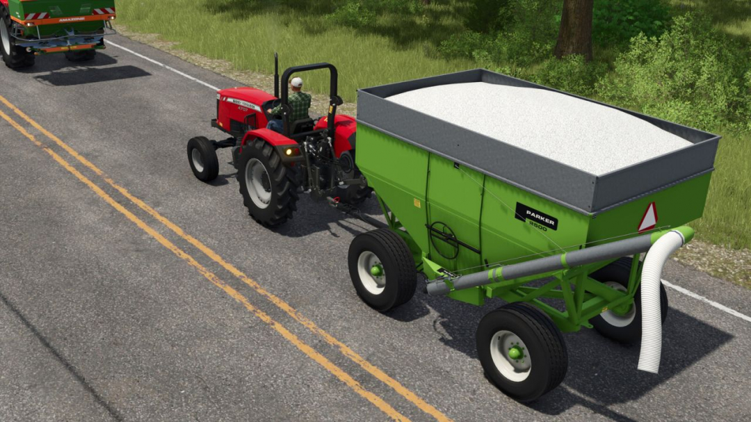Parker 1400 Auger System With 2500 Gravity Wagon V1.0