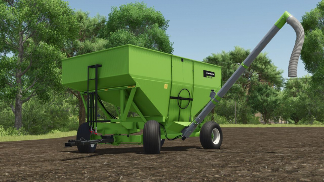 Parker 1400 Auger System With 2500 Gravity Wagon V1.0