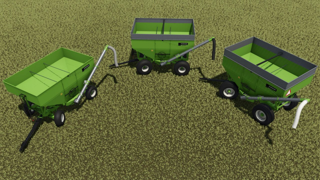 Parker 1400 Auger System With 2500 Gravity Wagon V1.0