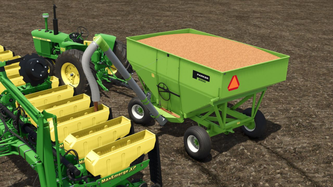 Parker 1400 Auger System With 2500 Gravity Wagon V1.0