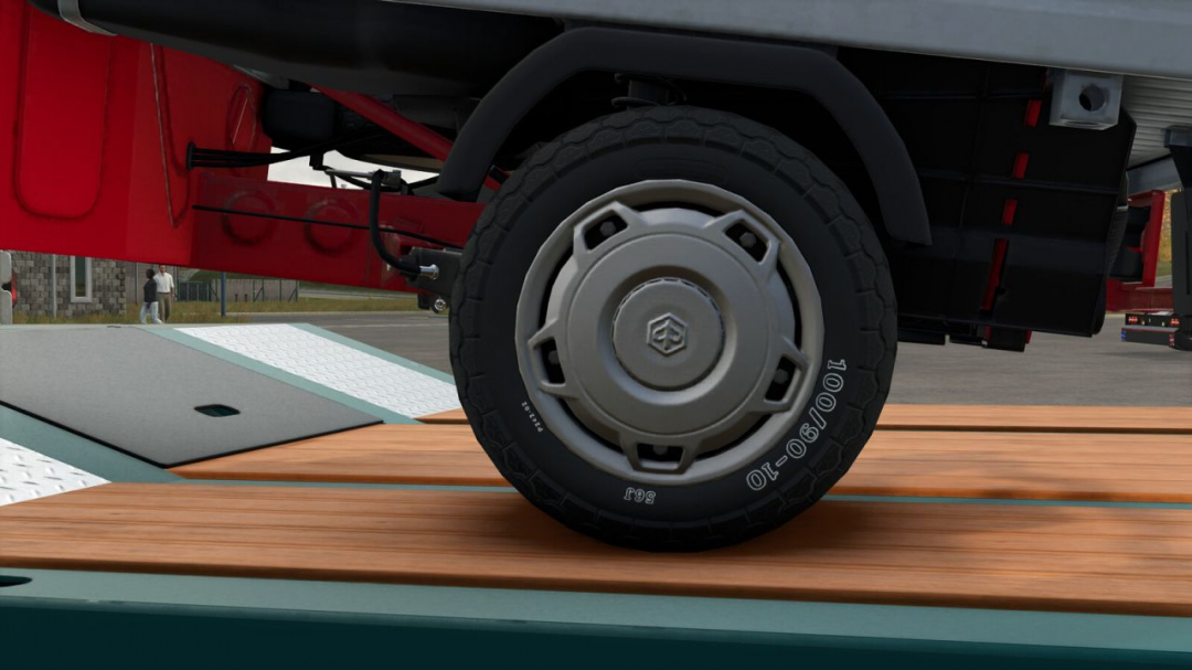 Piaggio Ape Tires With Letters (Prefab) V1.0
