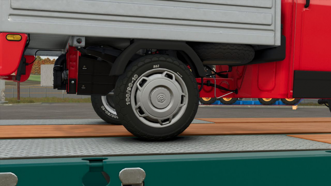 Piaggio Ape Tires With Letters (Prefab) V1.0