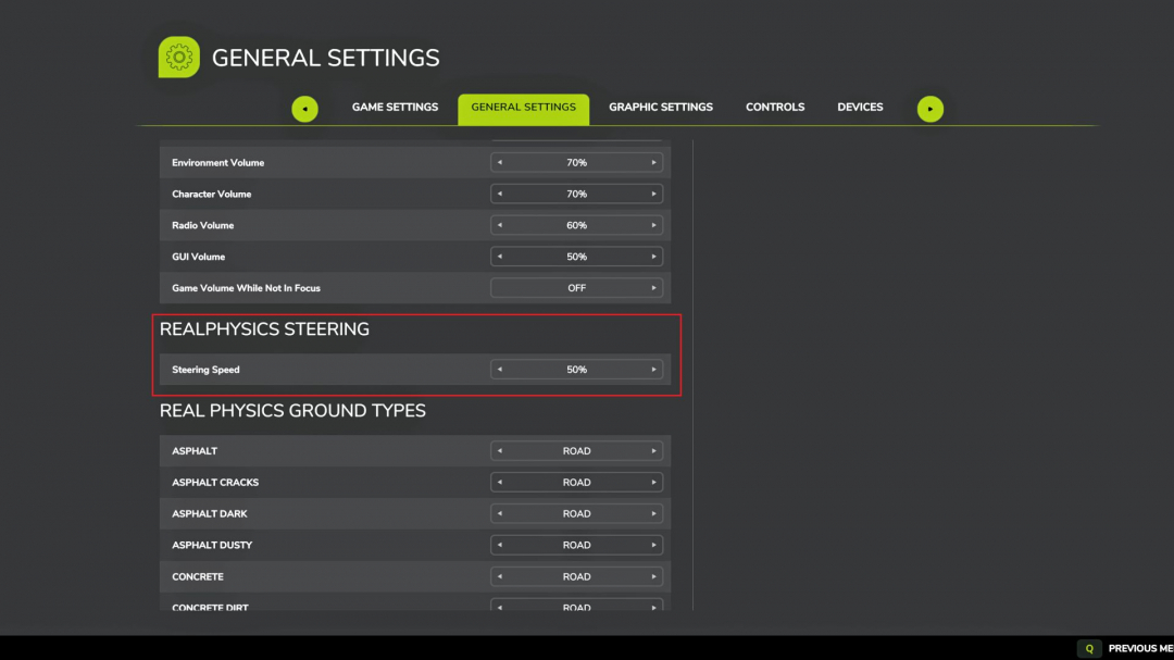 RealPhysics Steering V1.0.0.1