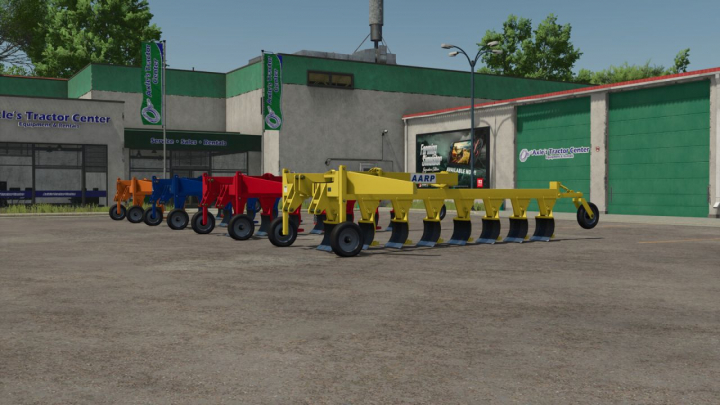 fs25-mods, AARP 5–8 Plows Package V1.1