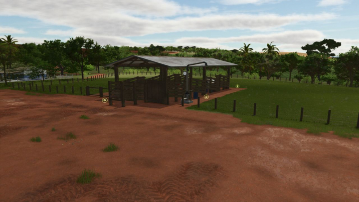fs25-mods,  Brazilian Cow Pen With Loader V1.1