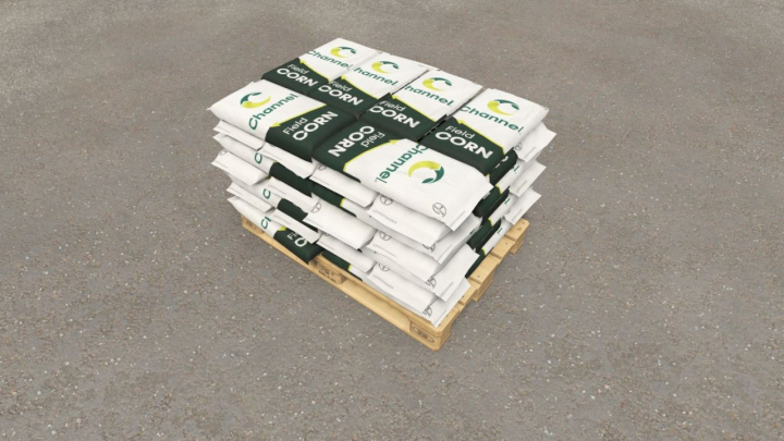 fs25-mods, Channel Field Corn Seed Pallet V1.0