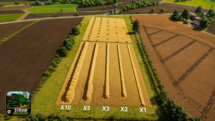 fs25-mods,  Increase straw yield V1.0