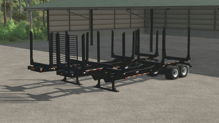 fs25-mods, Pitts Log Trailer Pack V1.0.0.1