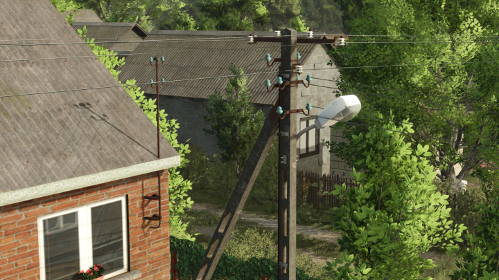 fs25-mods, Power poles (Prefab) V1.0