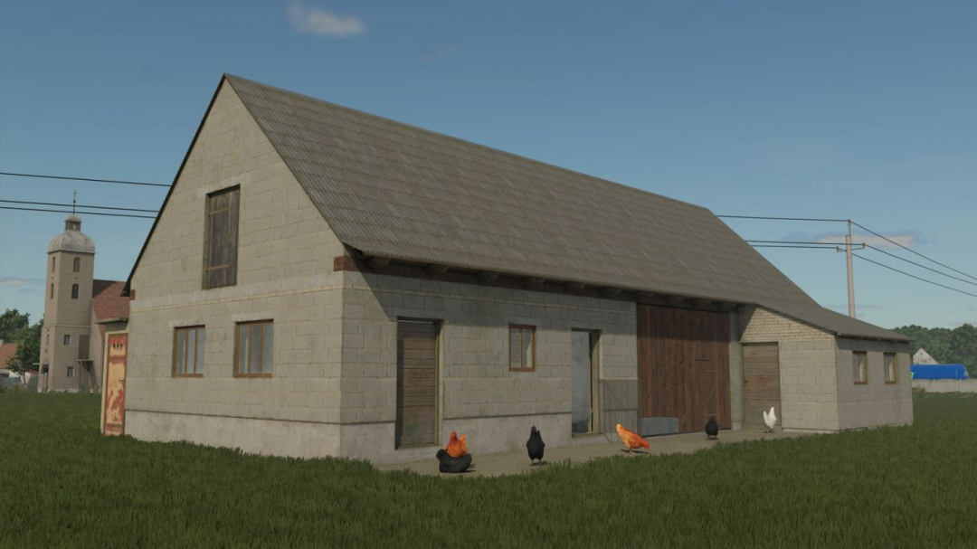 Barn With Chicken Coop V1.0