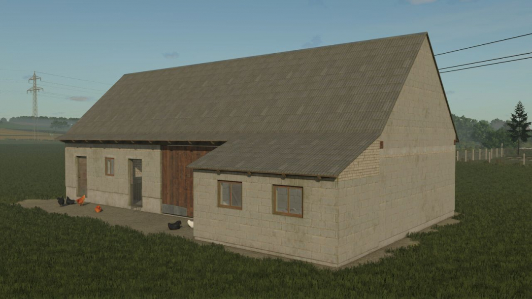 Barn With Chicken Coop V1.0