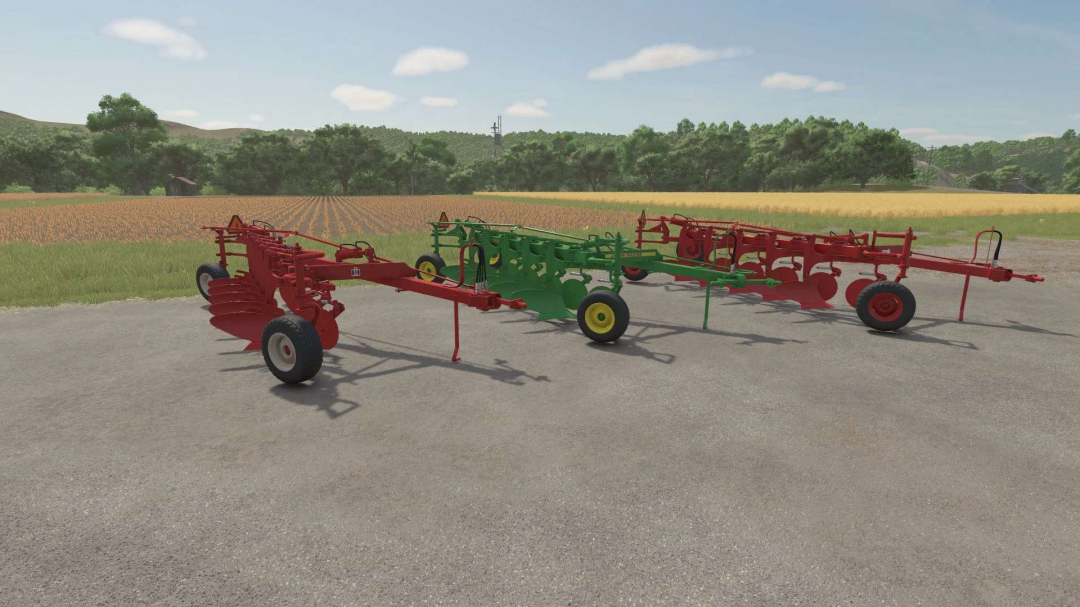 Case IH-720 5 Bottom Plow v1.0