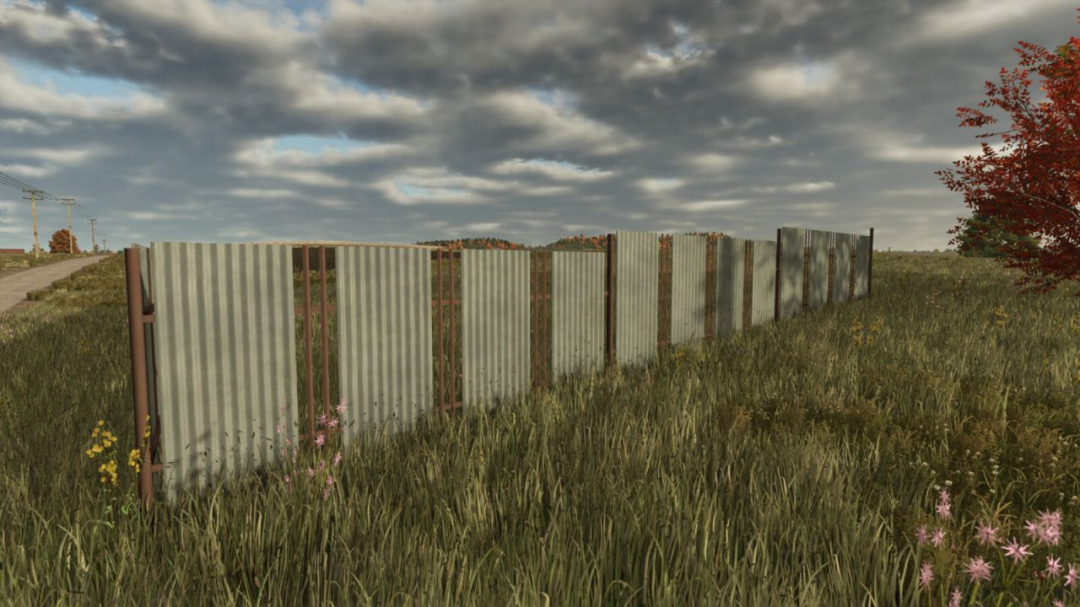Corrugated Iron Fence V1.0