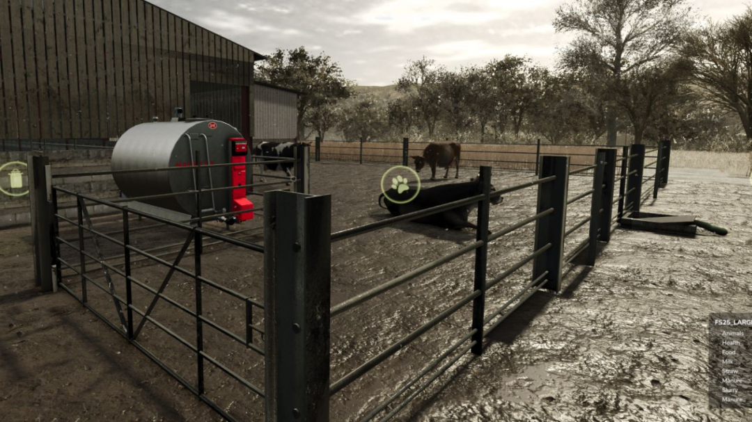 Dairy cattle barn with cubicles V2.0