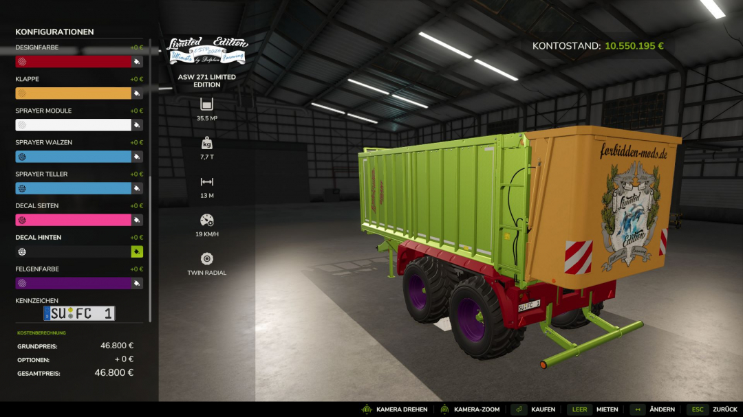 Fliegl ASW 271 Limited Edition V1.0.0.1
