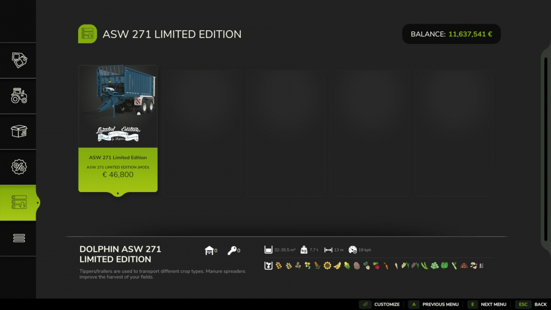 Fliegl ASW 271 Limited Edition V1.0.0.1