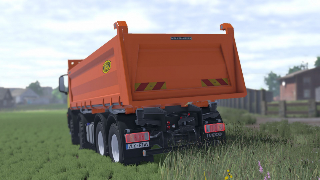 Iveco X-Way 8X8 Meiller Kipper V1.1
