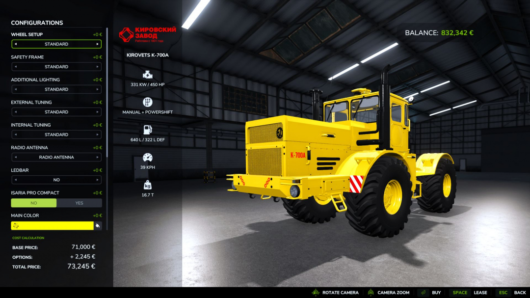KIROVETS K-700A K-701 V1.2
